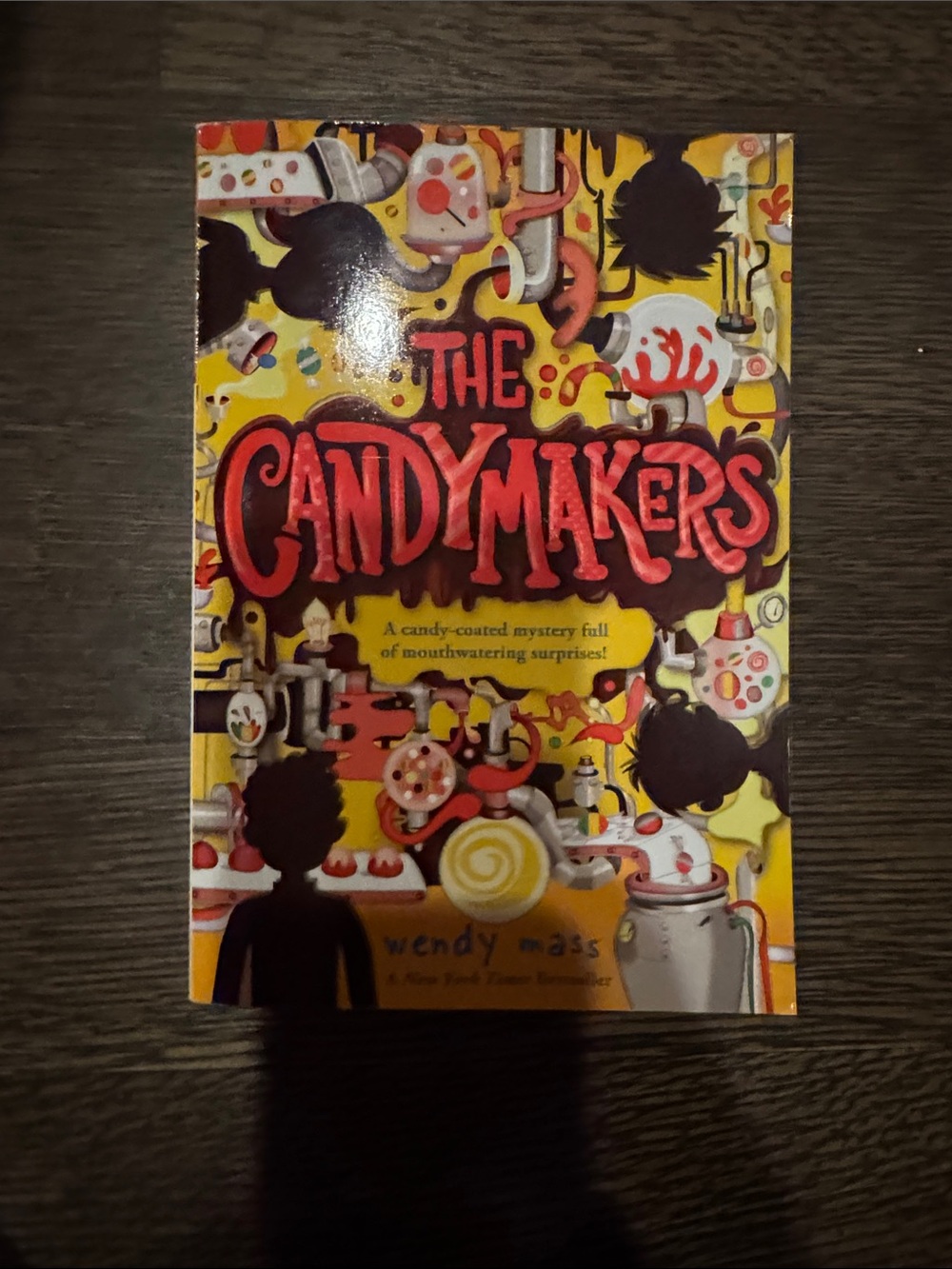 The Candymaker's - Bright Yellow Red Candy-Themed Book